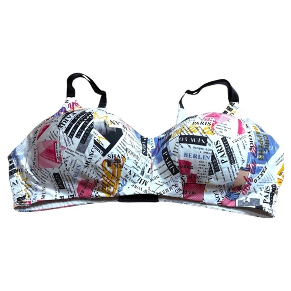 TORRID Curve Wire Free Bra Adjustable Straps 3 Hook Closure Sz 40D - Picture 5 of 11